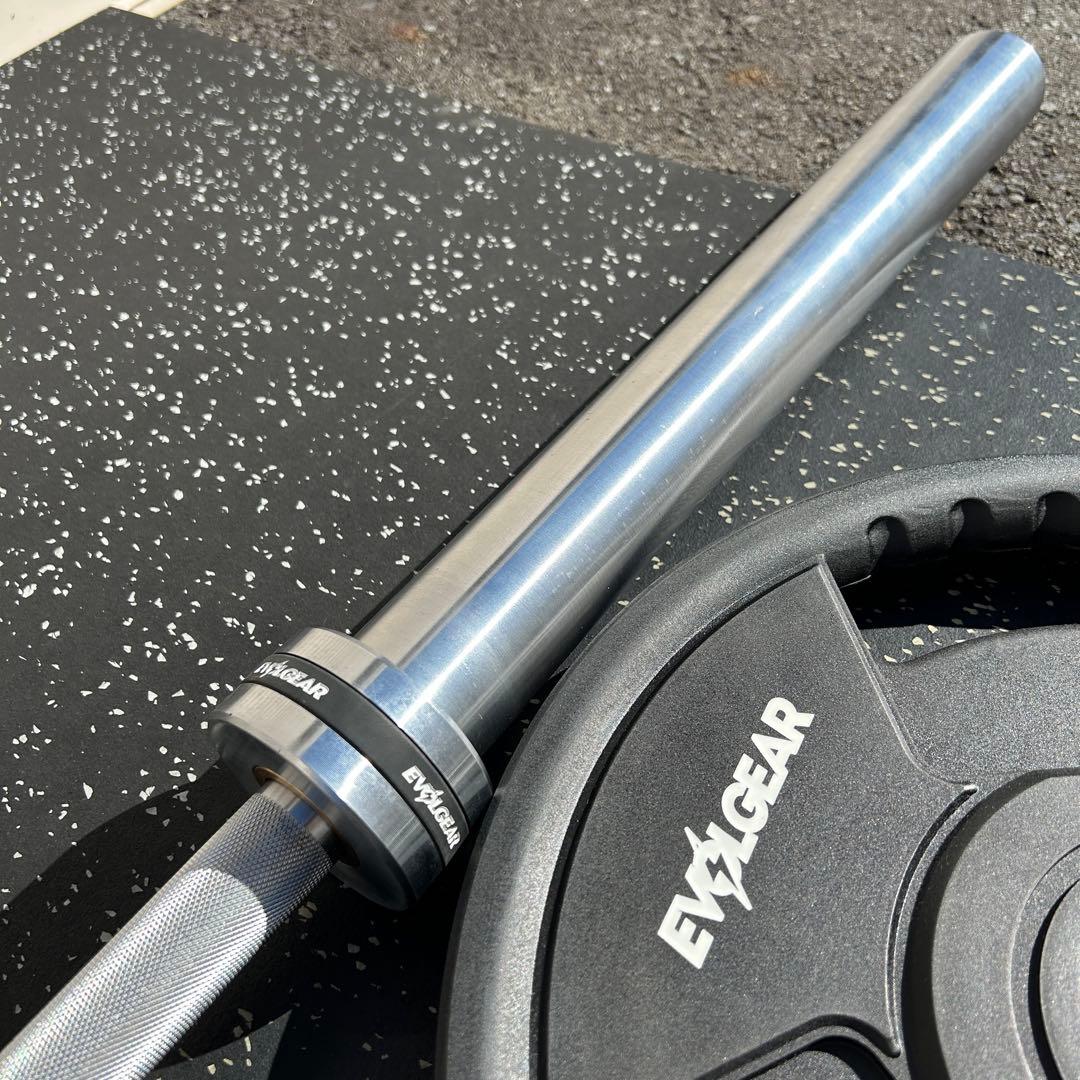 EVOLGEAR エヴォルギア オリンピックバー&プレート127.5kg セット