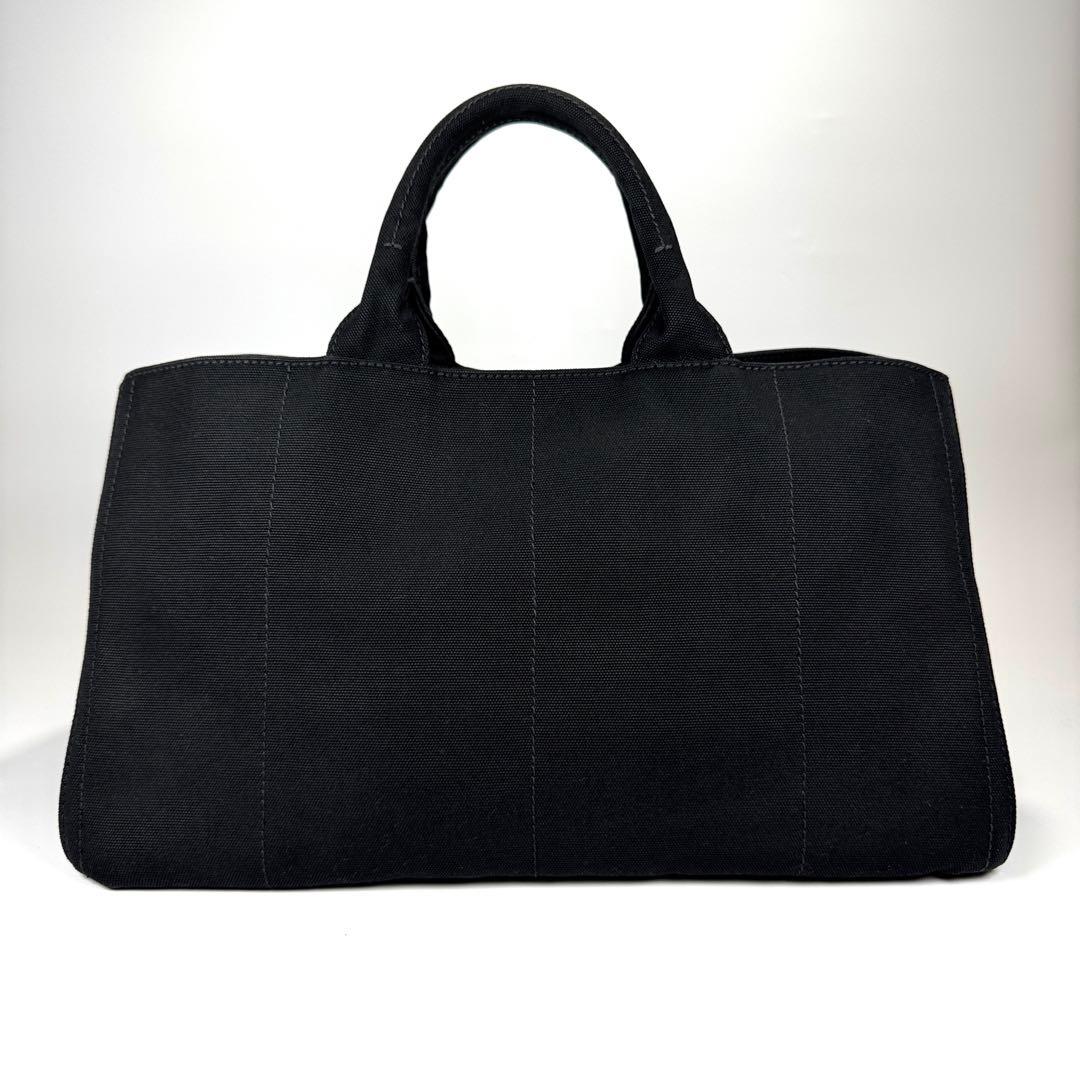 極美品✨ PRADA カナパ 2way ショルダー付 スタッズ ビジュー