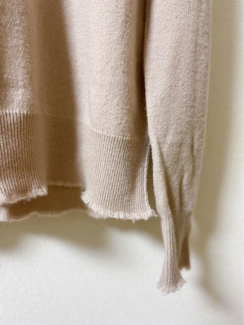 【sale】blamink ブラミンク ニット　カシミヤ　ベージュ