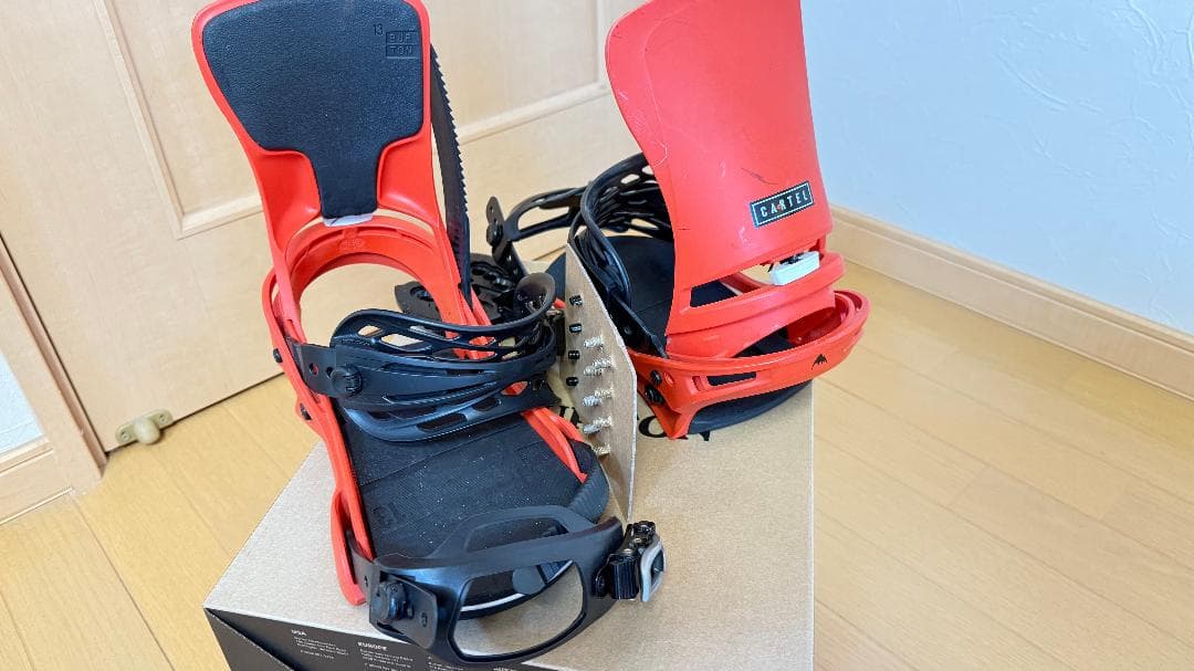 20-21Burton Cartel MNS S ビンディング レッド