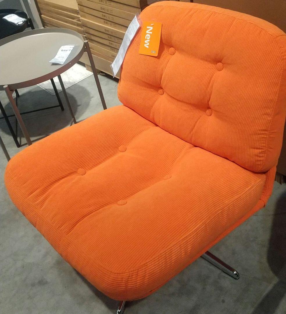 NEW☆新色 IKEA ディヴリンゲ 1人掛けソファ 回転チェア
