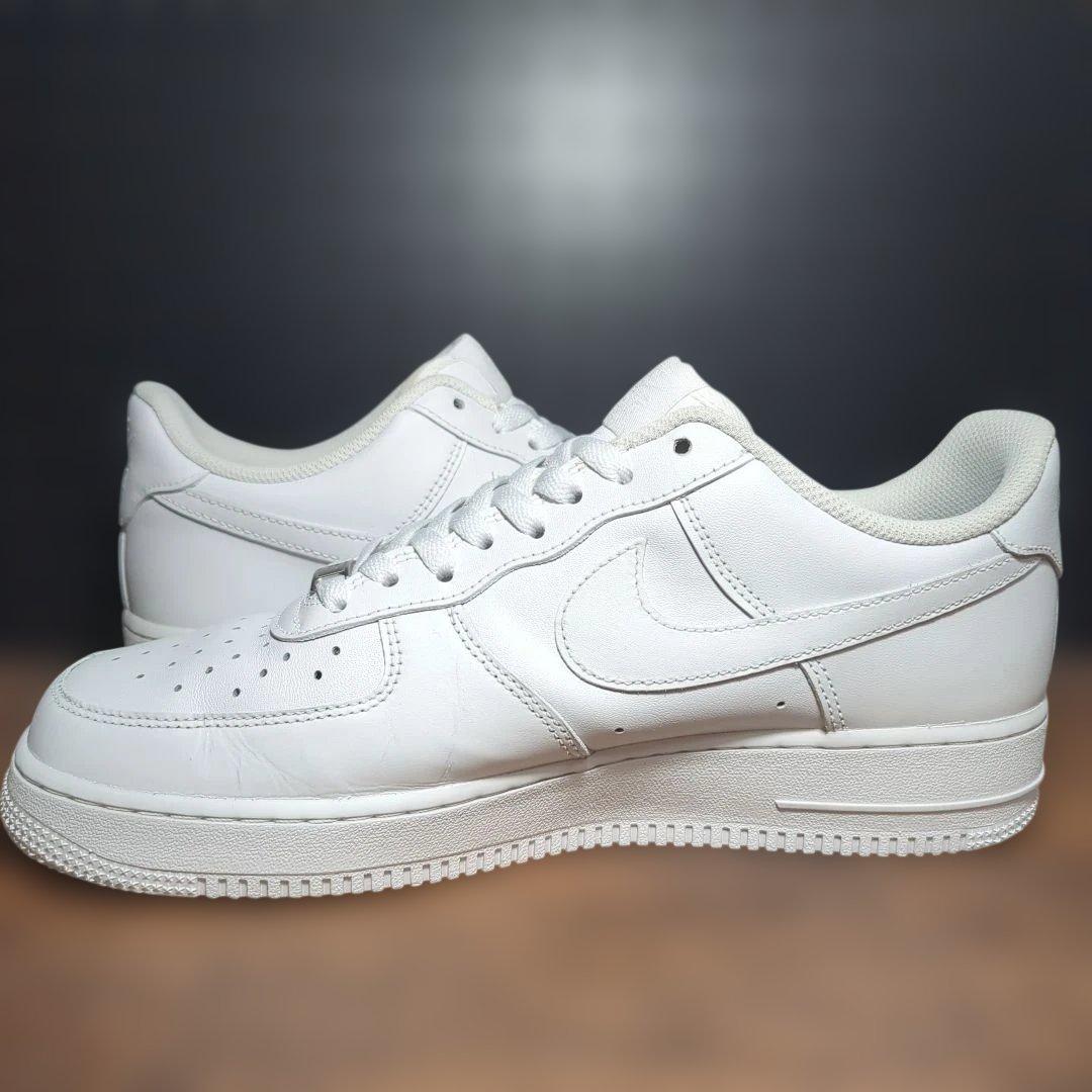 【28cm中古】ナイキ エアフォース1 ロー ホワイト
