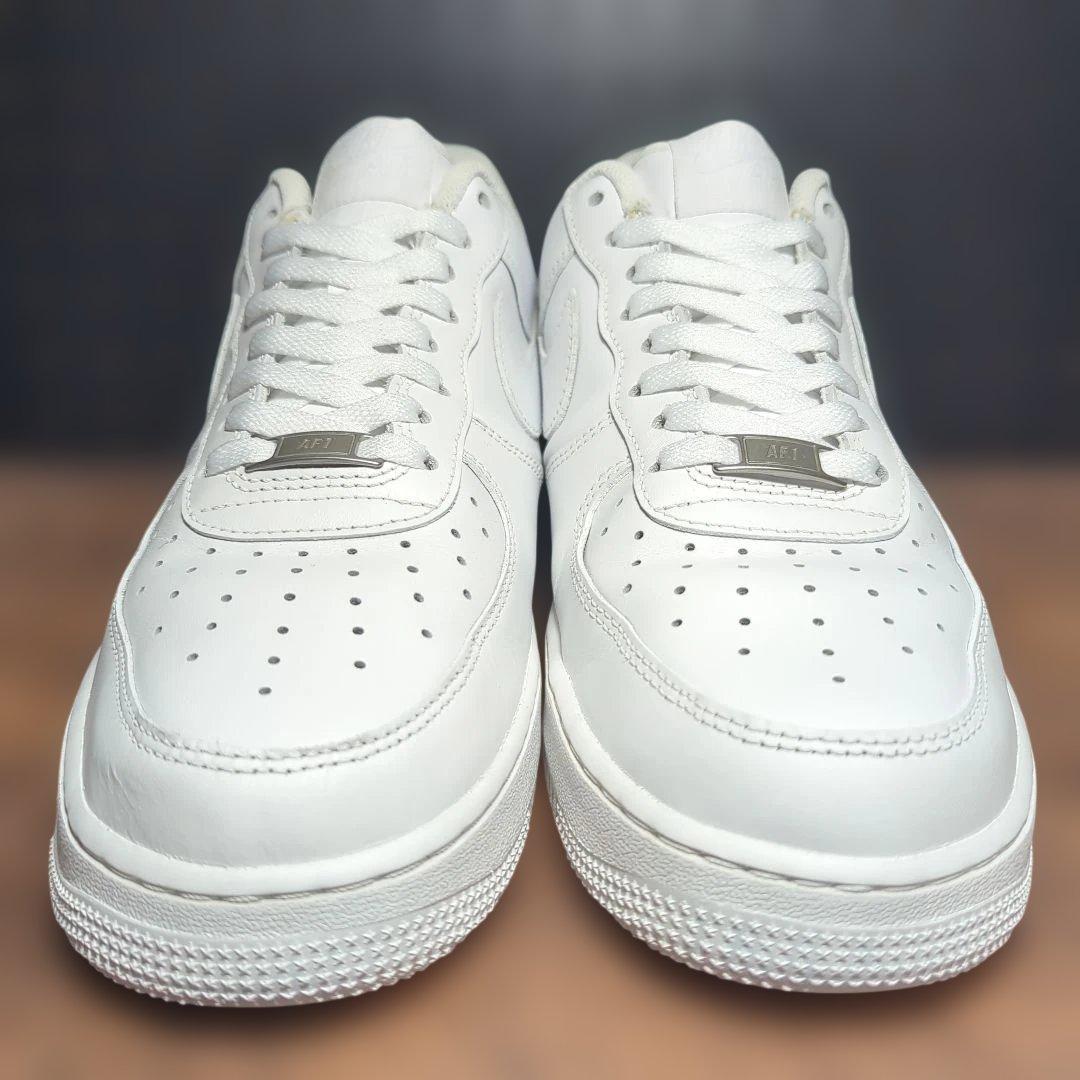 【28cm中古】ナイキ エアフォース1 ロー ホワイト
