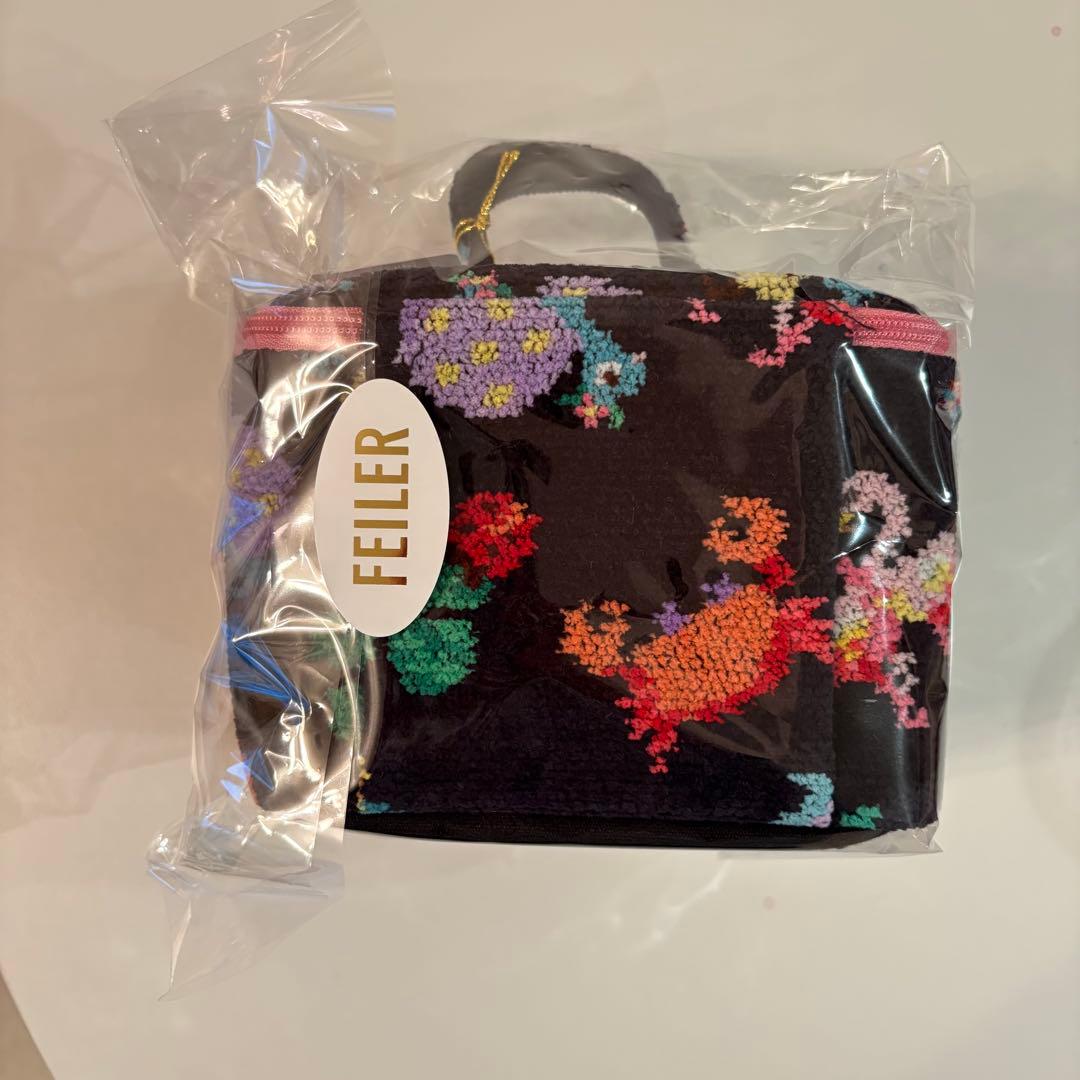 【お値下げ】FEILER 神崎恵×フェイラー初コラボ　バニティポーチ抽選販売品