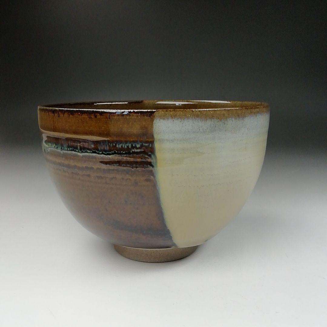 Ｔ５３５　茶碗　『高取茶碗』『高取忍 造』　共箱　抹茶碗　茶道具