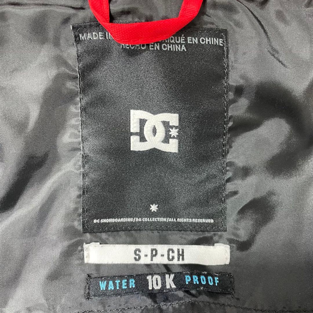 DC スノーボードウェア Lサイズ ブラック/レッドwater10k proof