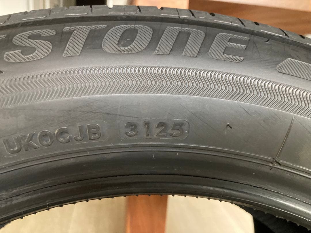 新車外し BS エコピア 195 60 17 送料込 走行11km 2本セット