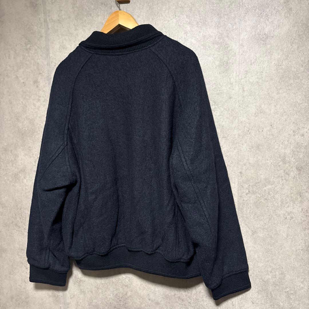 zara ザラ　リブ襟切り替えジャケット XL