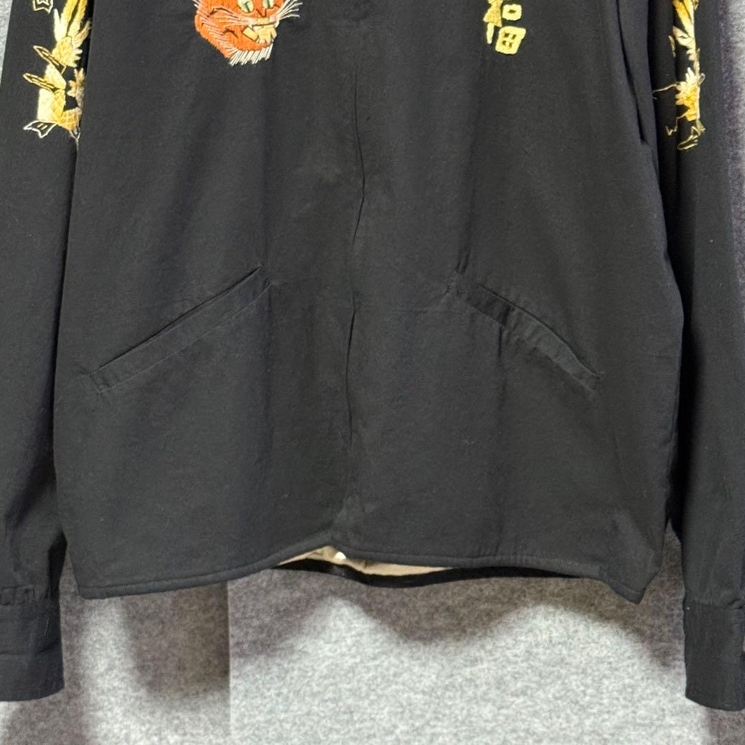 美品　ベトジャン　刺繍ヘタウマ スーベニアジャケットVietnam jumper