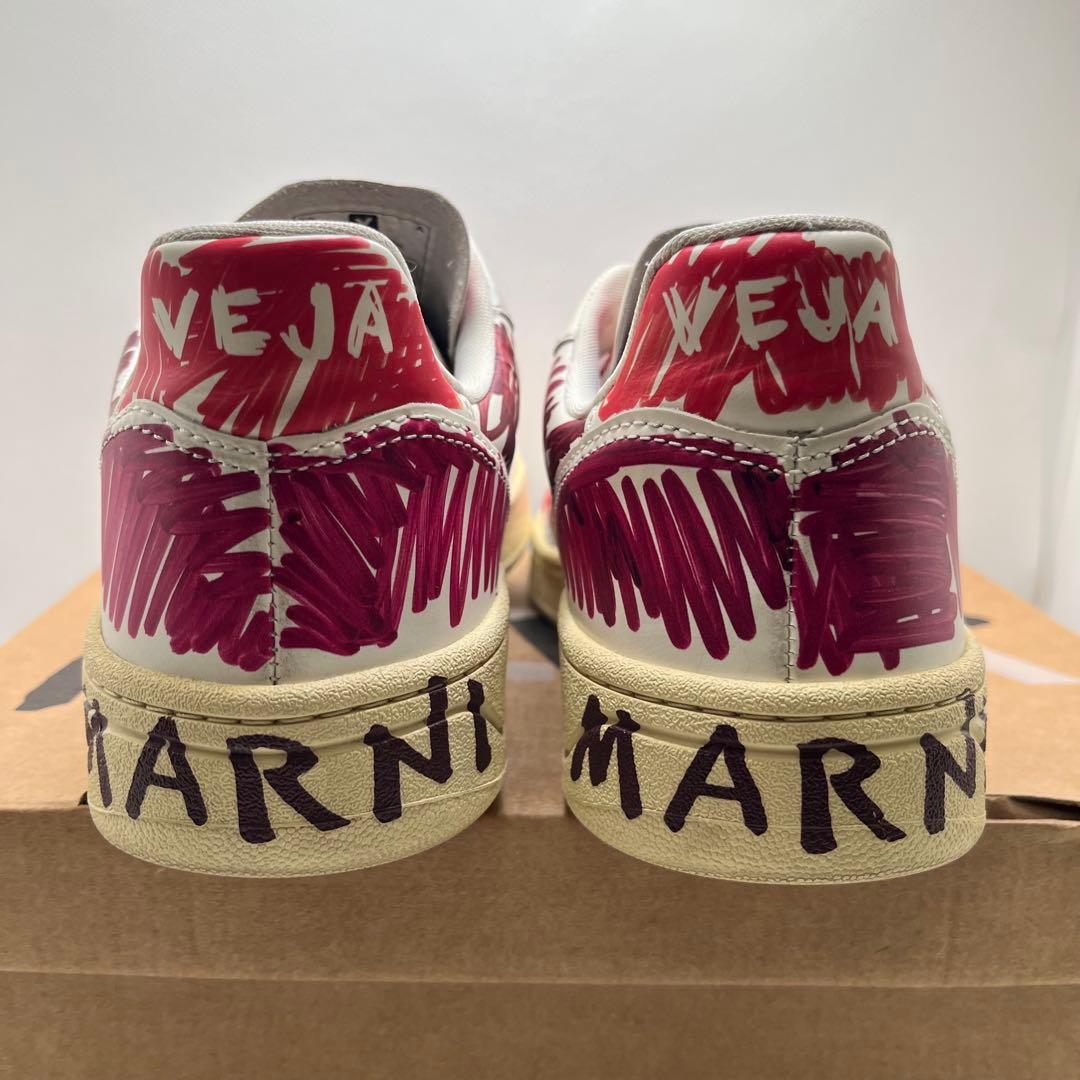 VEJA×MARNI マルニ ヴェジャ V-10 ローカット コラボ スニーカー