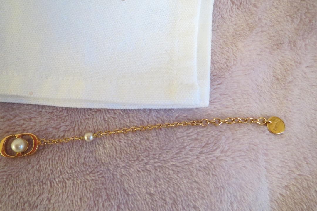 DIOR　ディオール　ブレスレット　パール