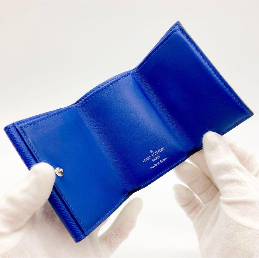 LUIS VUITTONタイガラマ ディスカバリー コンパクト 折り財布