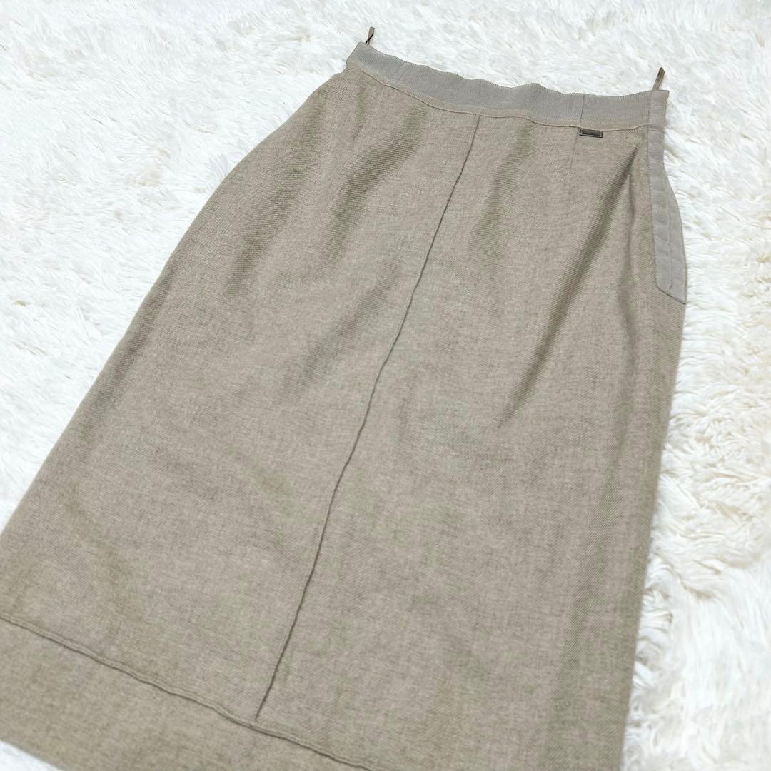 【高級】美品 CHANEL シャネル スカート カシミヤ100% 99A