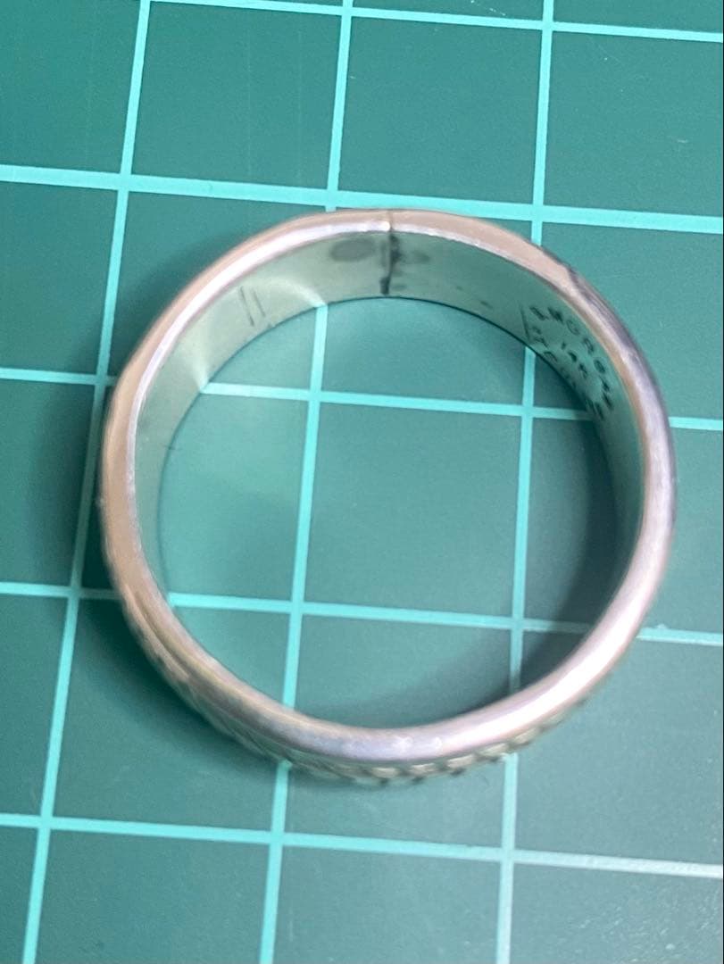 【ブルースモーガン】 リング 24号 スターリングシルバー 14k 美品