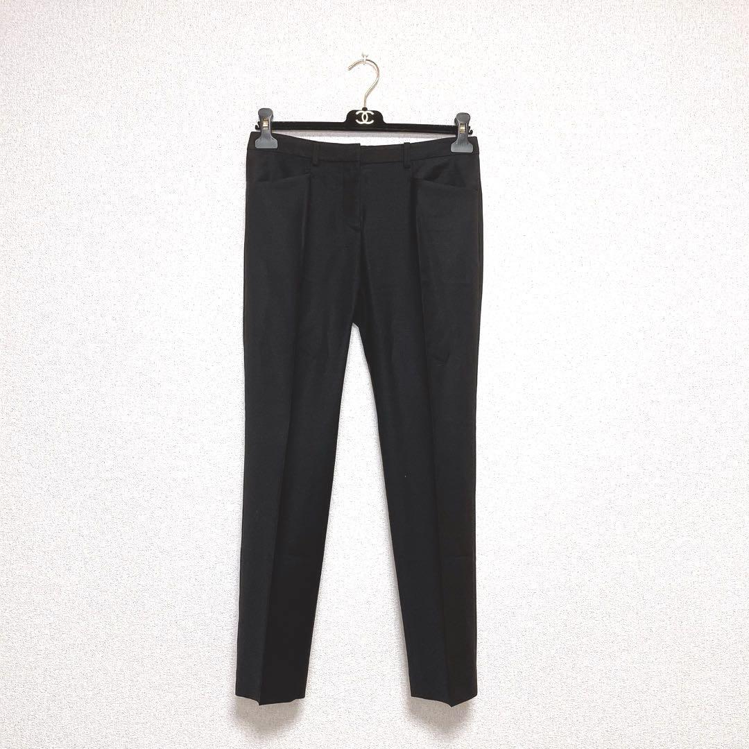 theory luxe スーツ ジャケット パンツ セットアップ 上下 36 黒