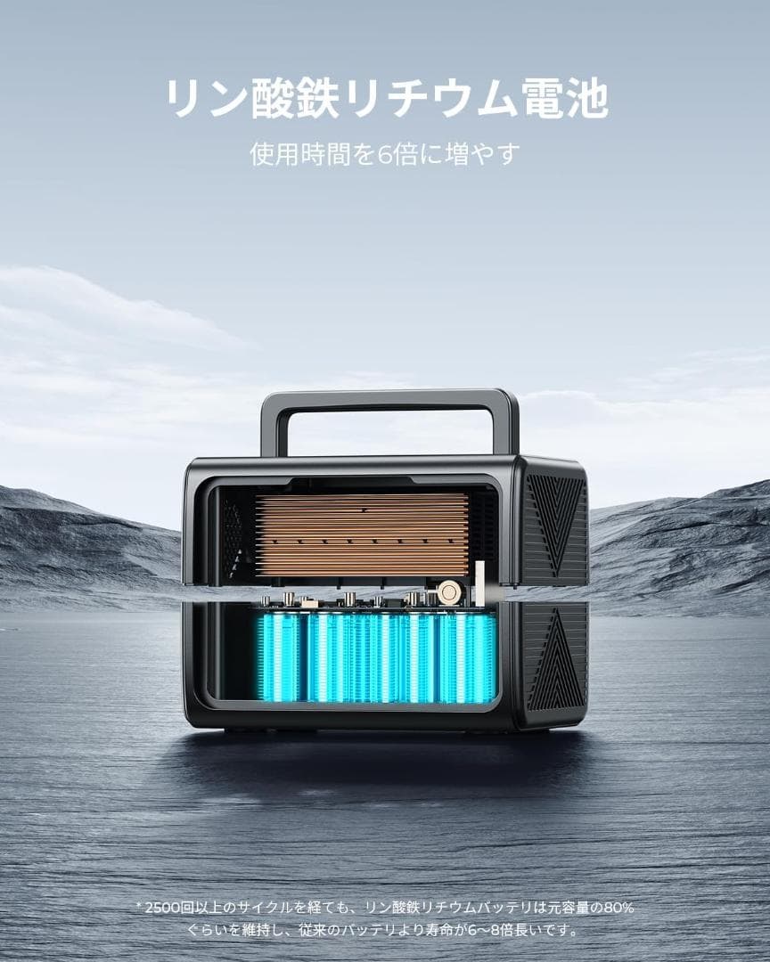 BLUETTI ポータブル電源 EB3A 268Wh アウトドア キャンプ