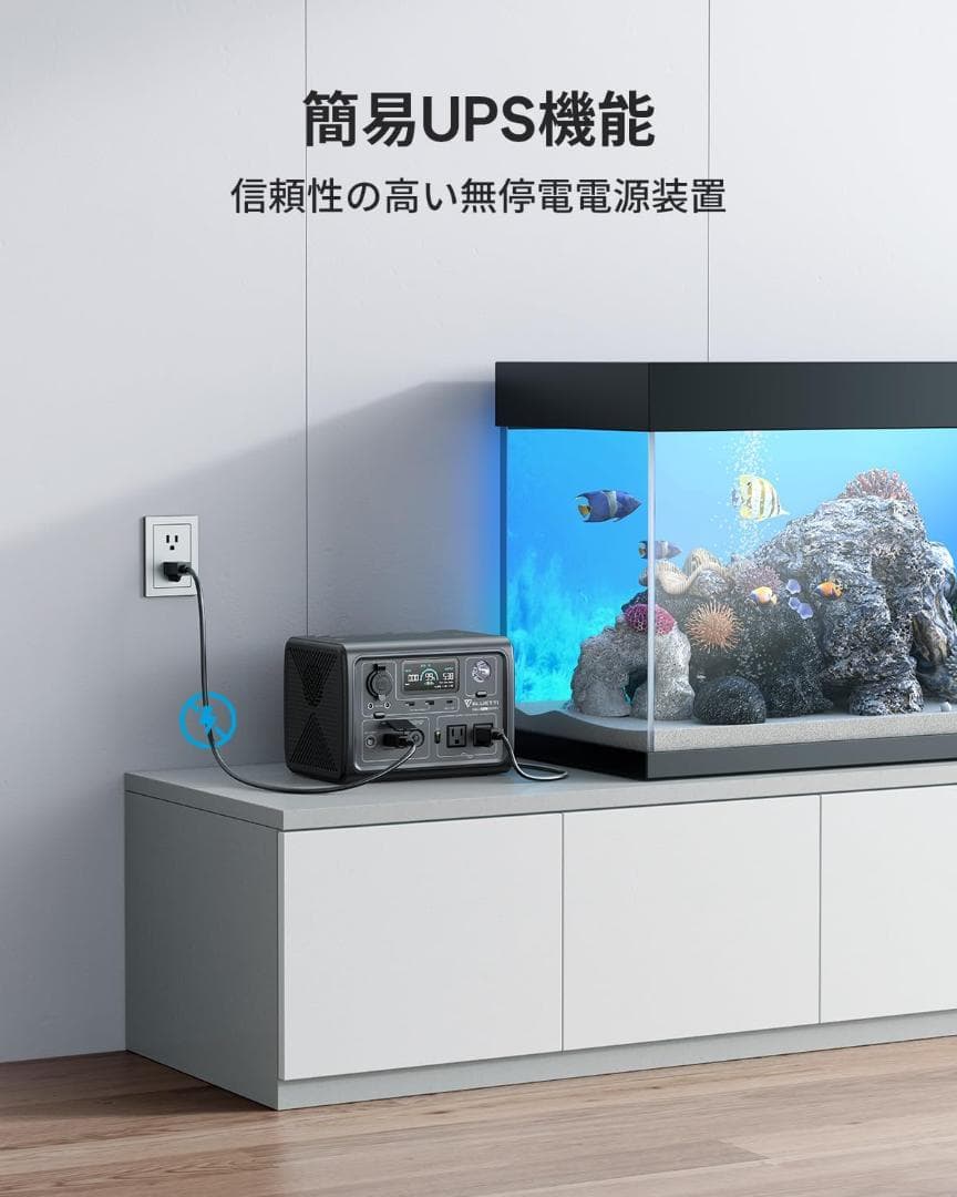 BLUETTI ポータブル電源 EB3A 268Wh アウトドア キャンプ