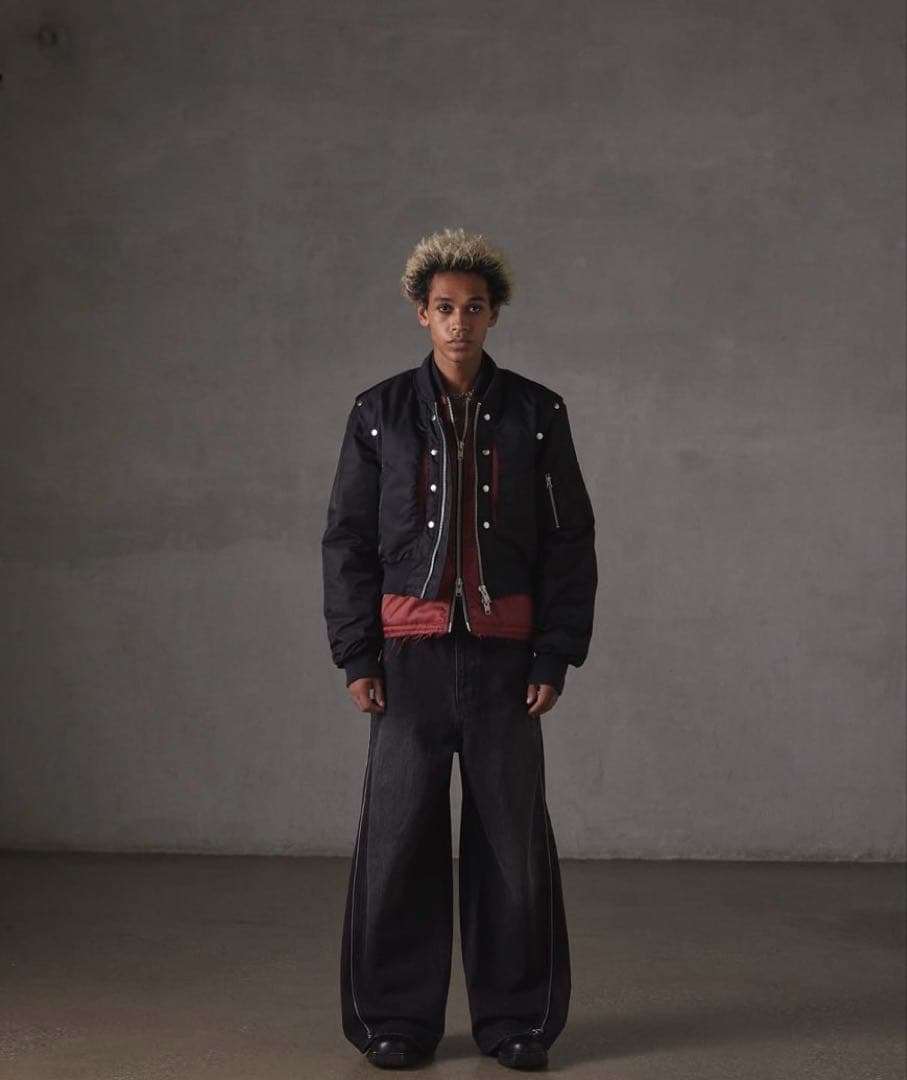 GRANCY ボリュームレイヤードデザイン MA-1 Sサイズ