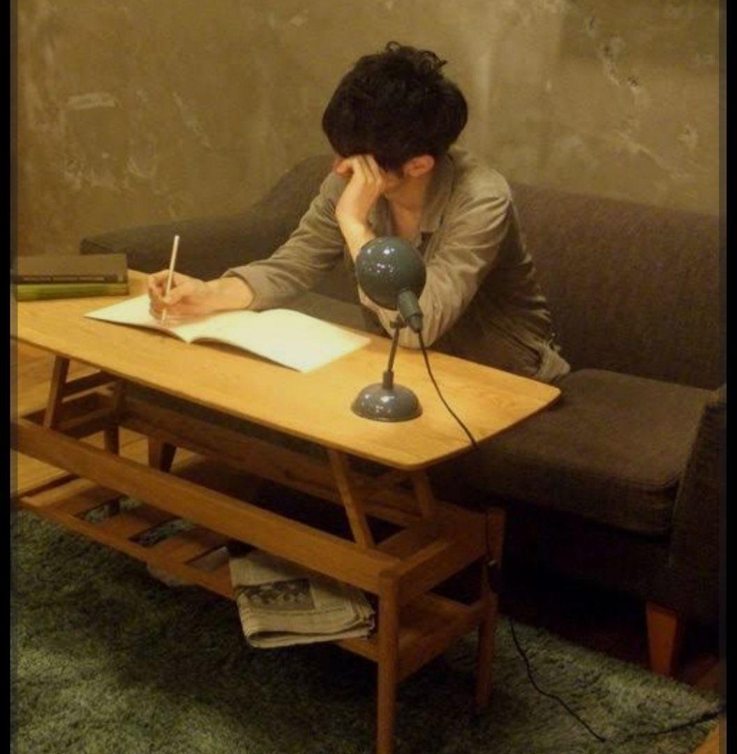 【美品】モモナチュラルFD LOW TABLE S ME ローテーブル昇降式