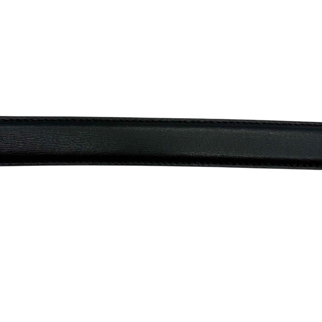 未使用品◎ カオス ベルト バックル ゴールド金具 黒 レザー