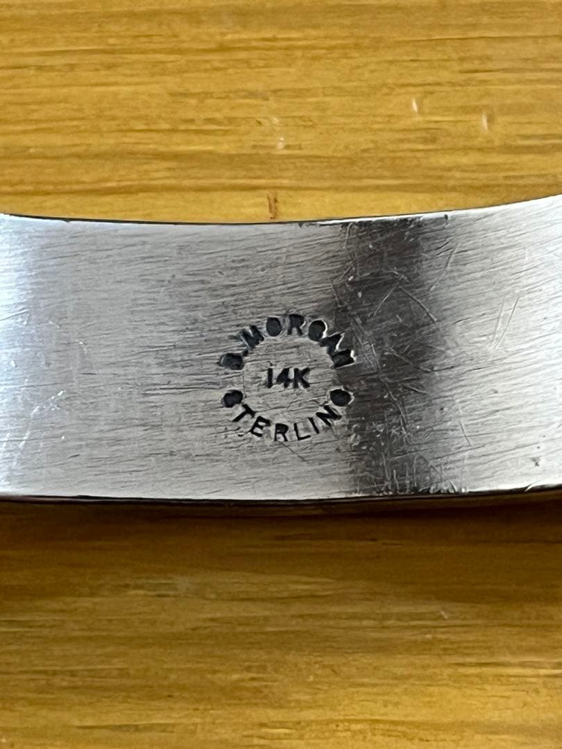 ブルースモーガン バングル 14k シルバー Bruce Morgan
