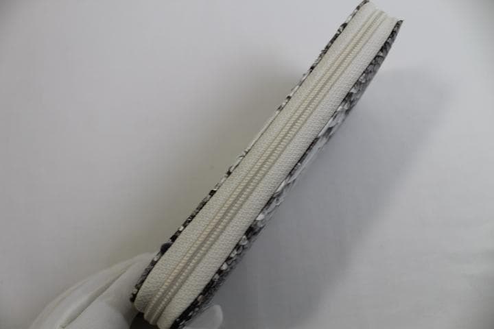 【専用】パイソン 財布 長財布 本革 ラウンド ダイヤモンドパイソン 蛇本革