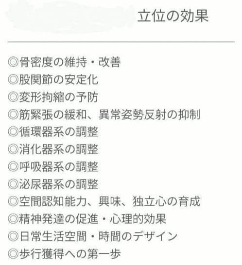 【美品】立位保持装置　立位台　スーパインボード　オットマン付き　tatti