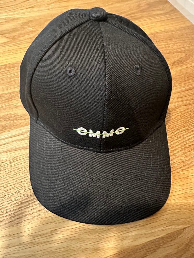 OMMO LOGO CAP BLACK オーエムエムオー ロゴ　キャップ