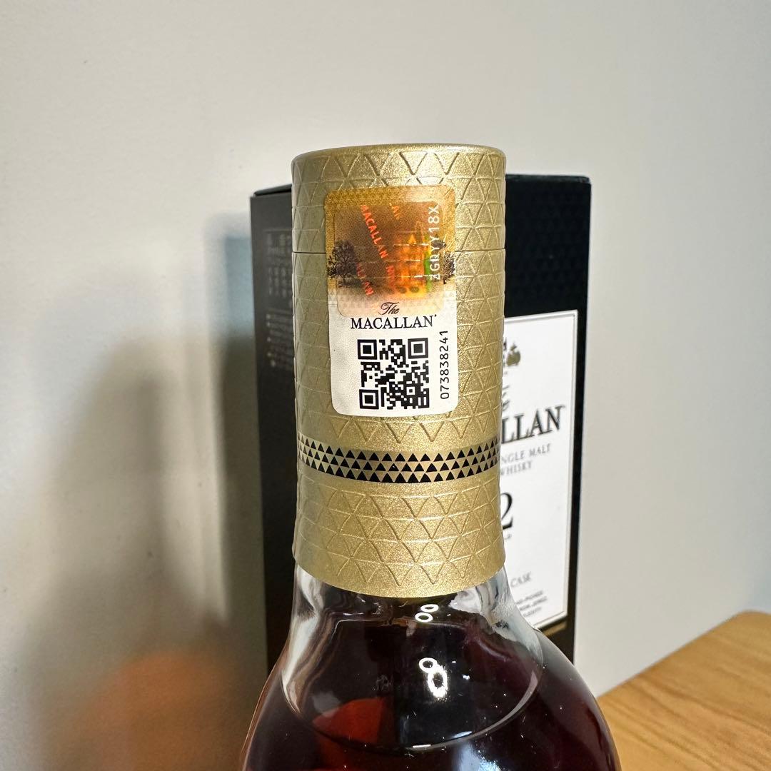 マッカラン 12年 シェリーオークカスク 700ml 40%