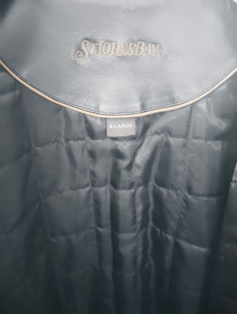 ST.John's Bay セントジョンズベイ レザージャケット 黒 美品