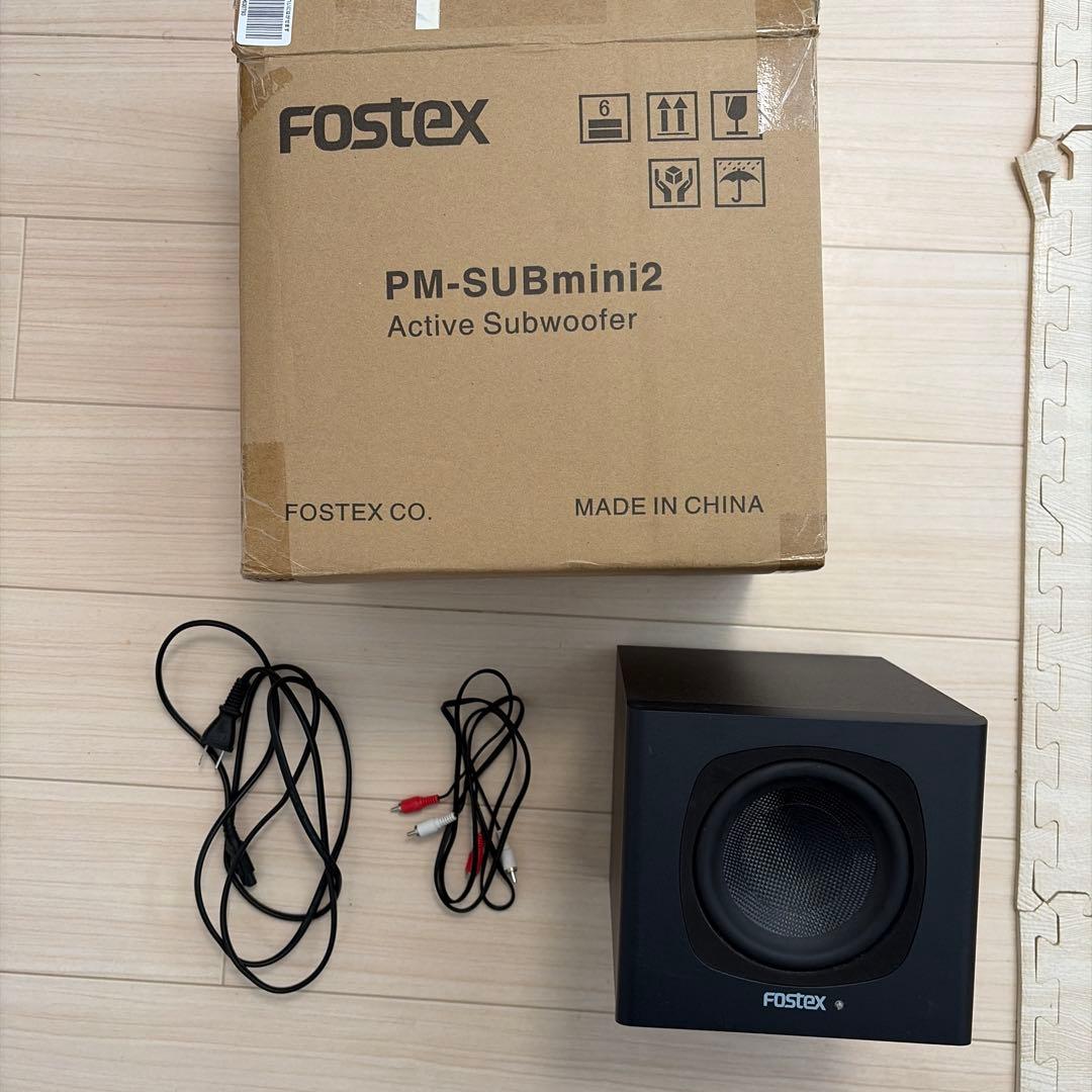 Fostex PM-SUBmini2 アクティブサブウーファー