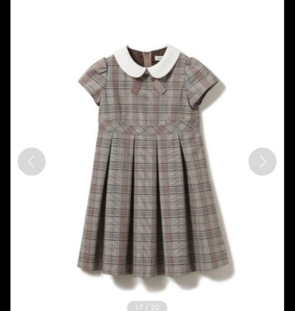 【120cm 美品】BEAMS MINI ワンピースボレロセット　セレモニー