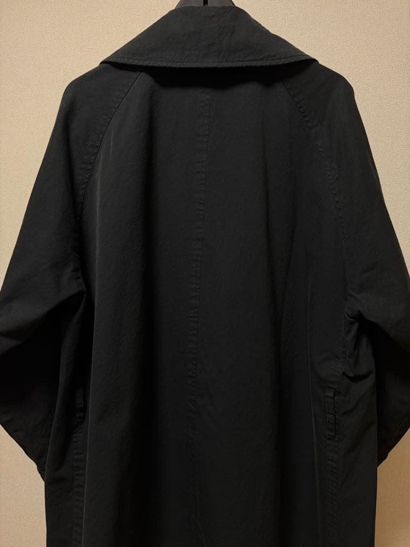 comoli 2022ss ウォッシュドタイロッケンコート size2