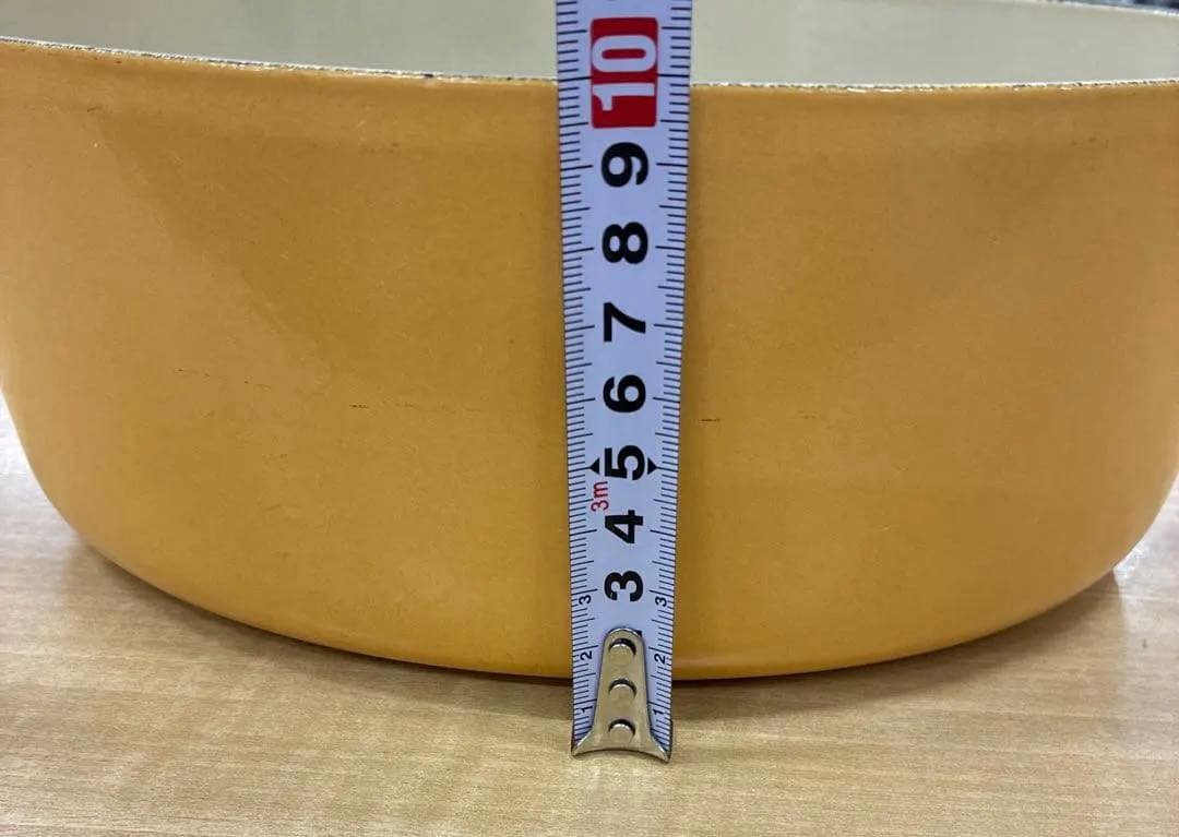 ルクルーゼ　ココットオーバル　25cm イエロー　両手鍋　鍋