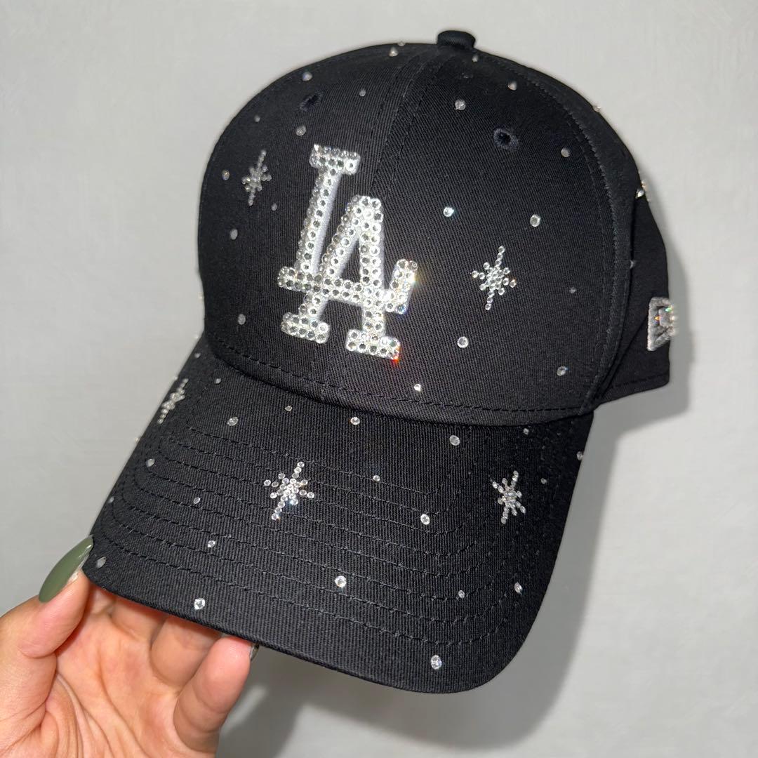 LAロゴ スワロフスキー NEWERA 9FORTY