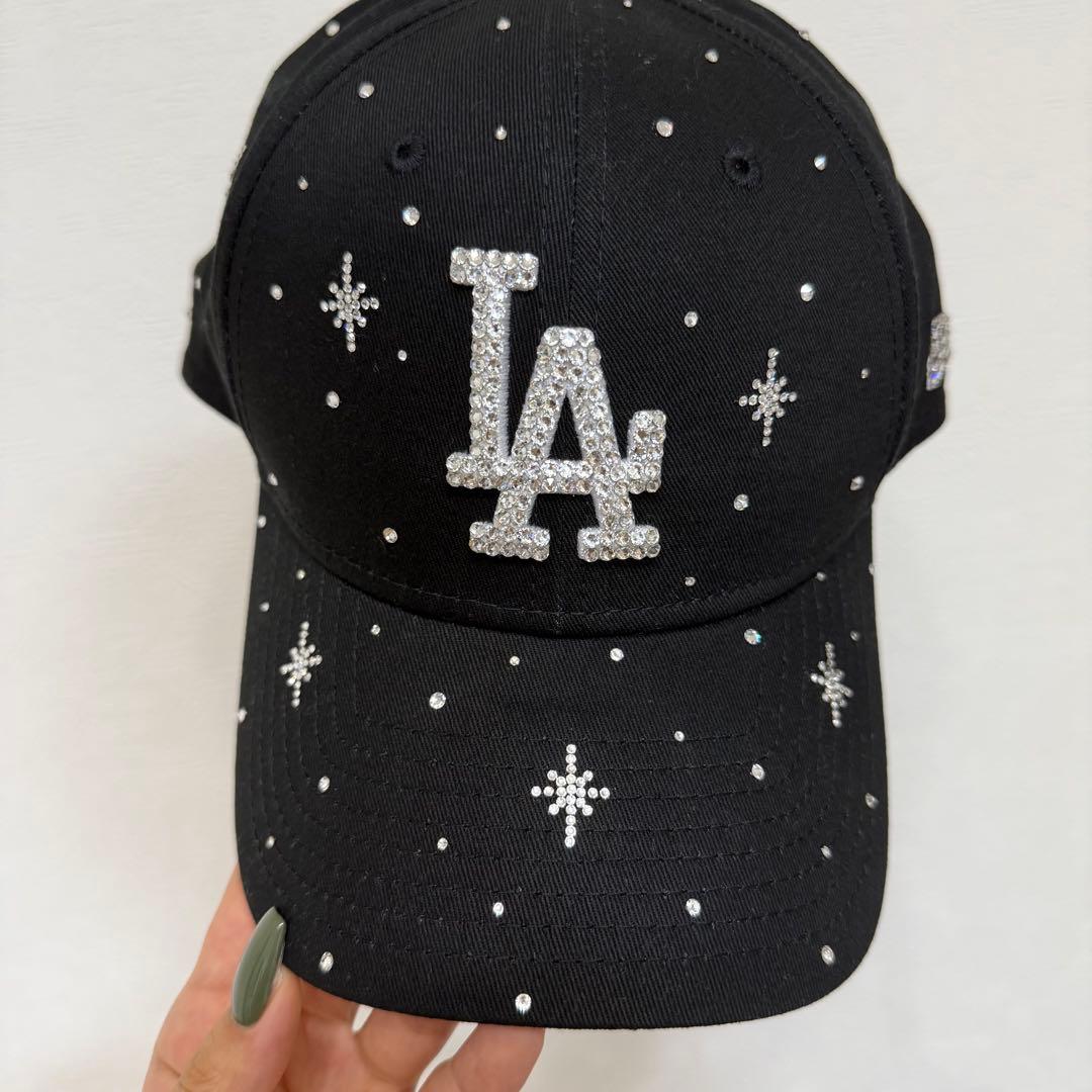 LAロゴ スワロフスキー NEWERA 9FORTY
