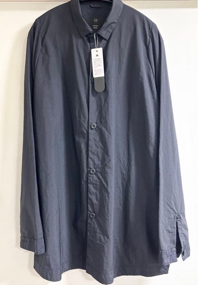 トップス TEATORA CARTRIDGE SHIRTS PACKABLE NAVY