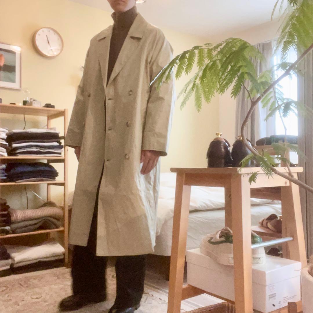 ★SALE!!★ GALERIE VIE チンツリネン オーバートレンチコート