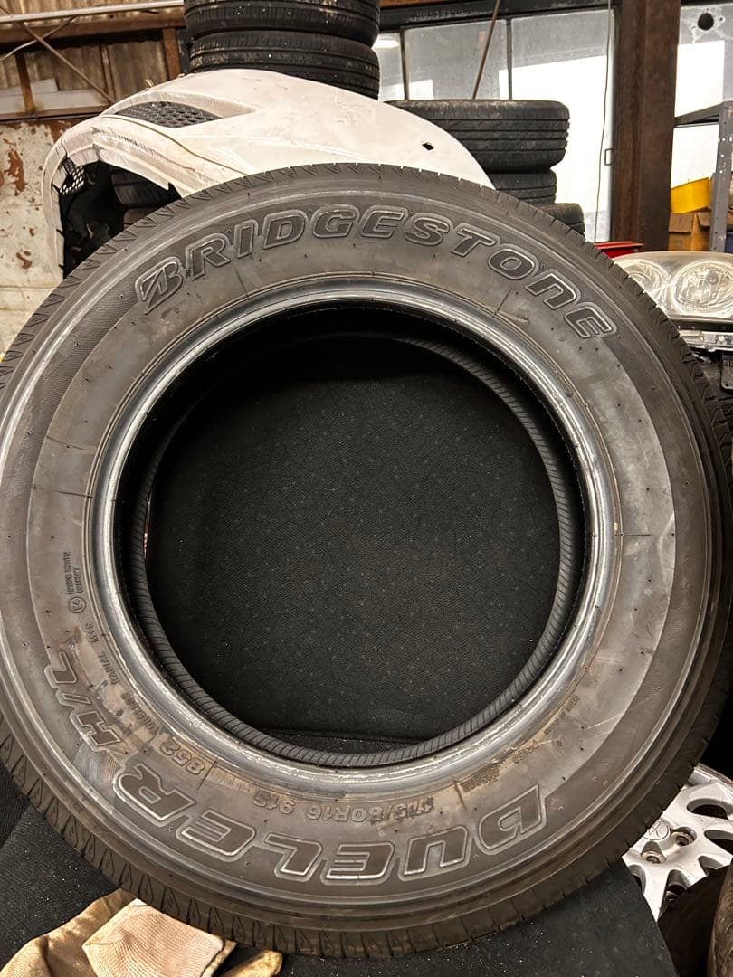 タイヤ・ホイール BRIDGESTONE 175/80R16 91S DUELER