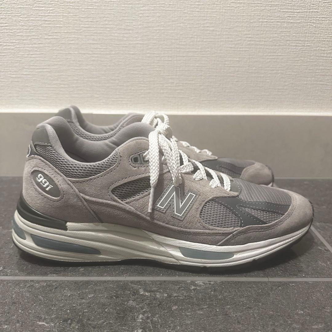 New Balance 991 V2 グレー スニーカー　25cm