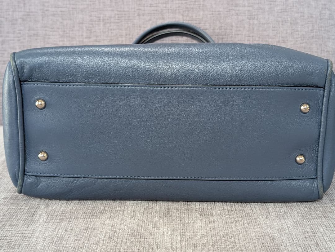 LOEWE　ロエベ　トートバッグ　ブルーグレー