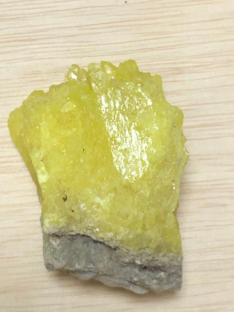 硫黄原石結晶