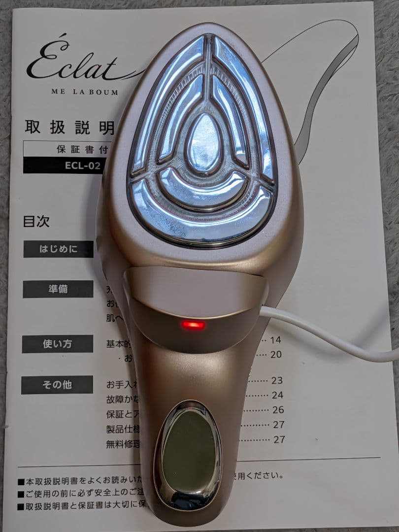 IKKO、MEラボンエクラ美顔器ECL02・【美品】✨️今がお買い得チャンス✨️