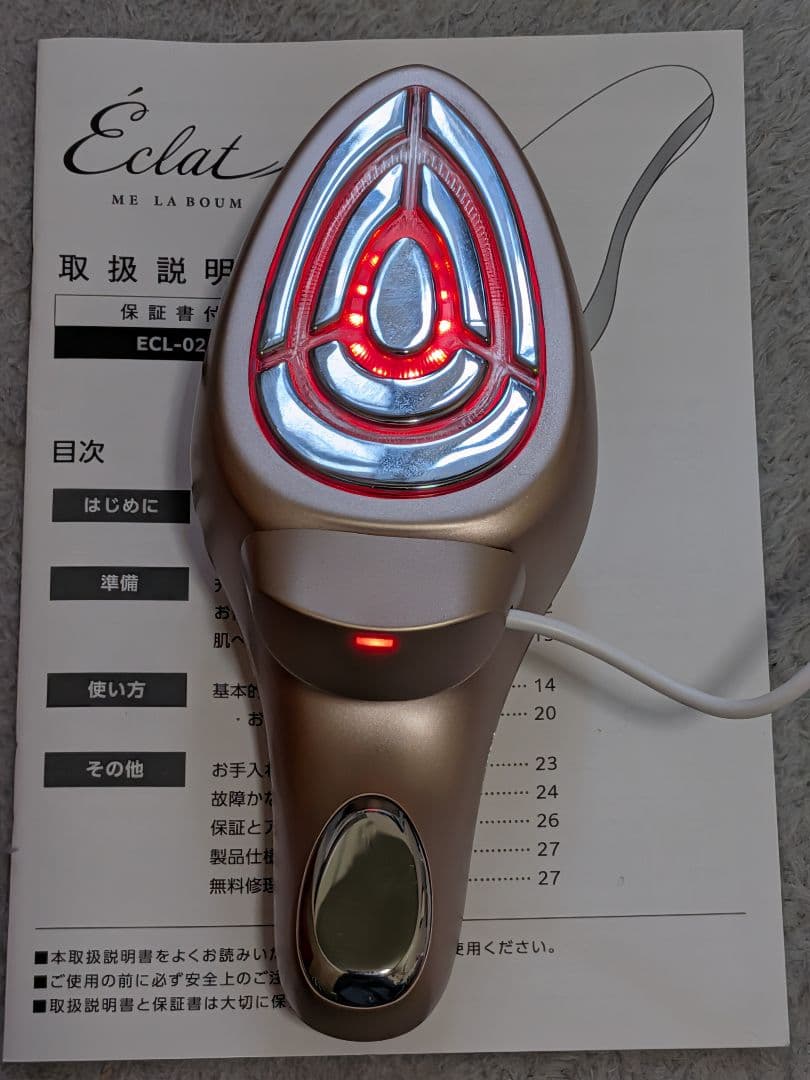 IKKO、MEラボンエクラ美顔器ECL02・【美品】✨️今がお買い得チャンス✨️