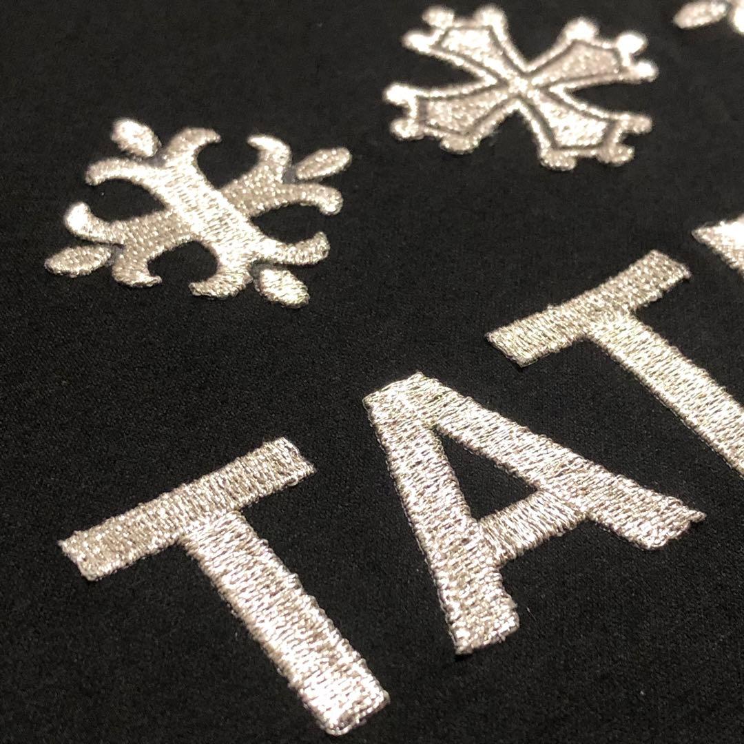 TATRAS タトラス ロングtシャツ 長袖 両面刺繍ロゴ入り