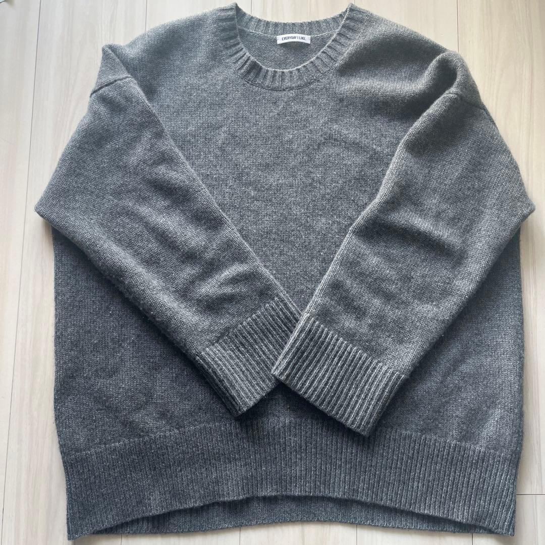 Deuxieme Classe カシミヤ100% オーバーサイズ ニット