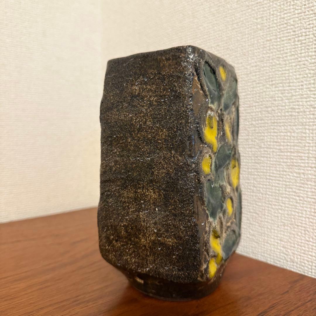 strehla 17cm fat lava ファットラバ 花瓶 ビンテージ