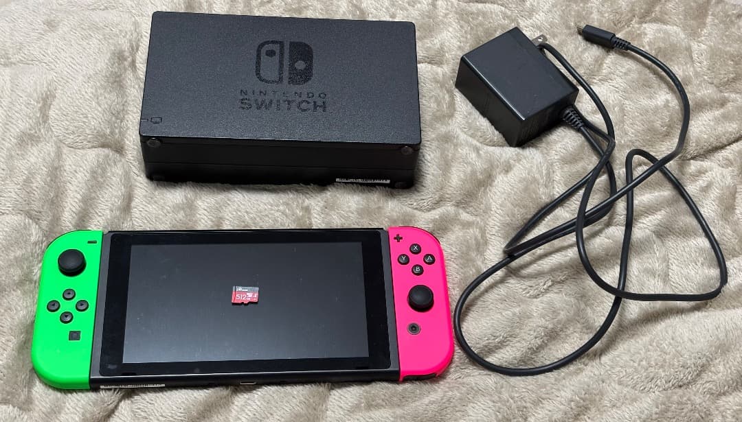 Nintendo Switch 本体 充電機器 SDカード
