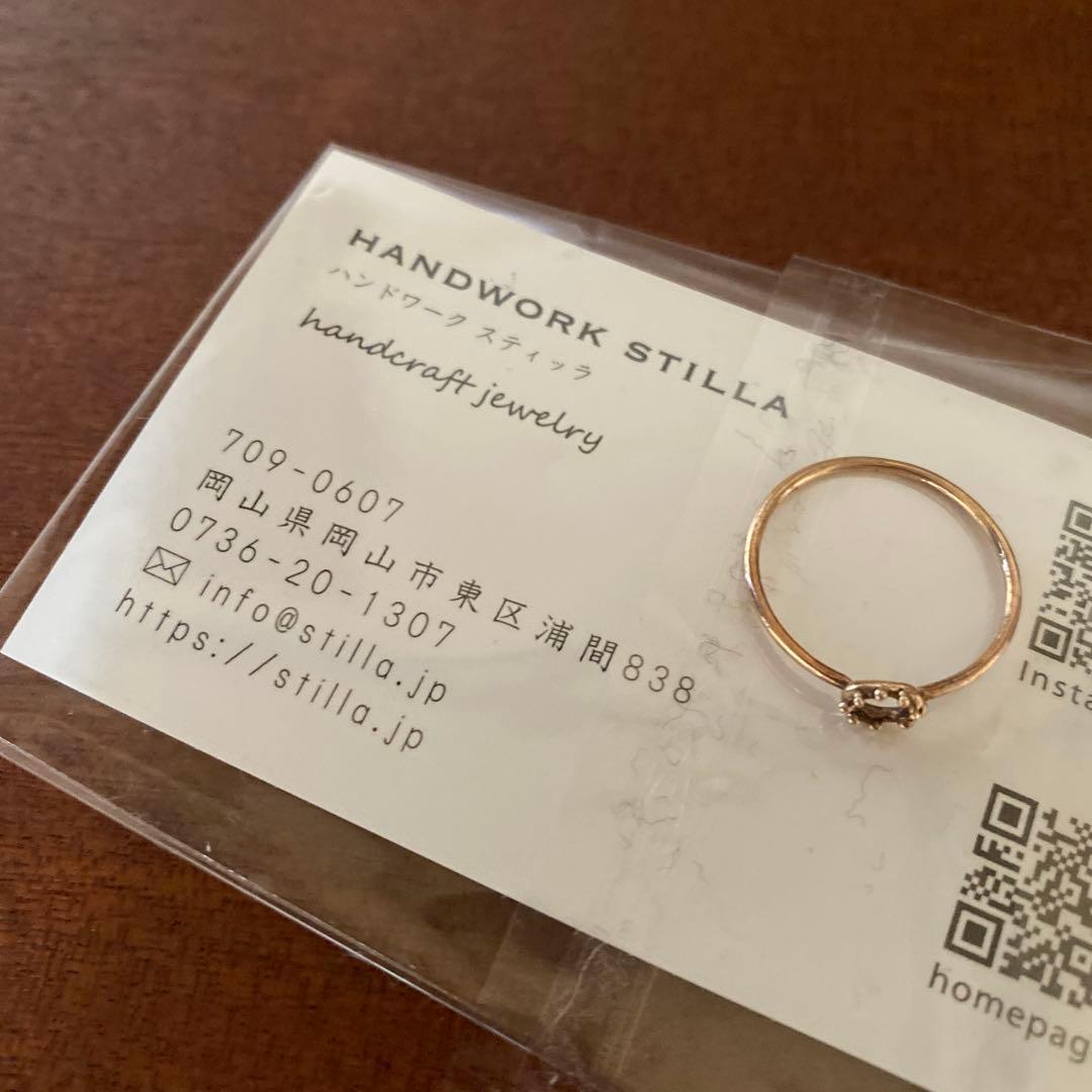 HANDWORK STILLA ゴールドリング　10k