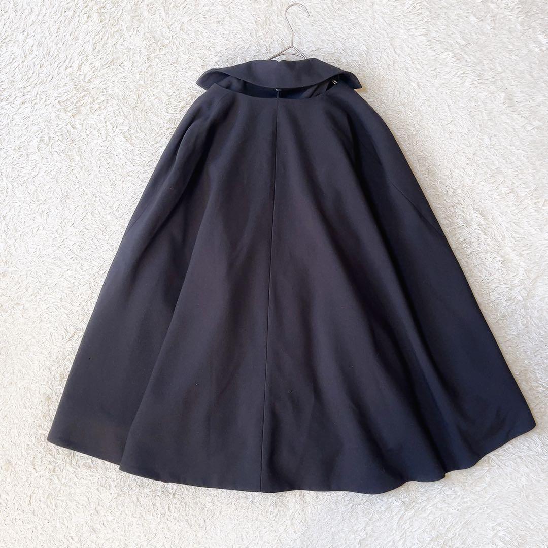 Riu リウ　2way ケープトレンチコート　Rちゃん　24SS ワンピース　黒